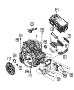 68677855AA - : Oil Level Plug Gasket for Mopar Image