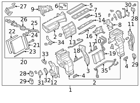 Heater for 2012 INFINITI QX56 #0