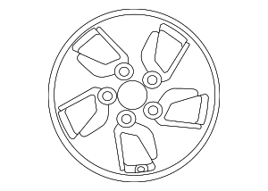 52910G2120 - : Wheel for Hyundai: Ioniq Image