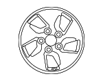 52910G2120 - : Wheel for Hyundai: Ioniq Image