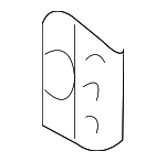 GE4T7046X - Body: Nut Plate for Mazda: 3, MX-5 Miata, Protege5 Image