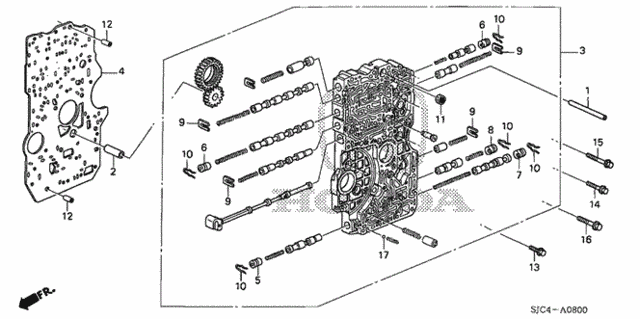 AT Main Valve Body (1) for 2007 Honda Ridgeline #0