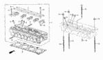 12210PD2003 - Engine: SEAL A, VALVE STEM (ARAI) for Honda Image