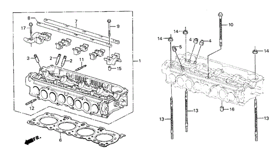 Cylinder Head for 1986 Honda Civic #0