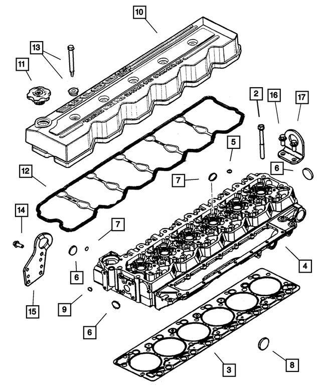 « 5080559AE –  : Cylindre Culasse pour Mopar Image »