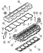 5018181AA - : Cylinder Head for Mopar Image