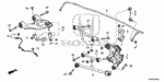 90362SJA000 - Chassis: NUT, SELF-LOCK (12MM) (NYLON) for Honda Image