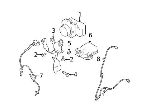 ABS Components for 2012 Mazda 6 #0