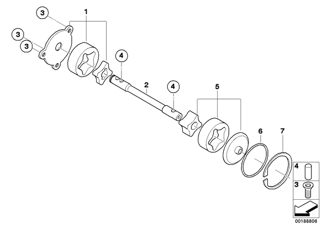 11417715460 - : Set, Oil Suction Pump for BMW-Motorrad Image