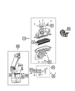 68292848AE - Fuel: Air Cleaner Hose for Mopar Image