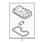 92850D9000ED - Body: Dome Lamp Assembly for Kia Image