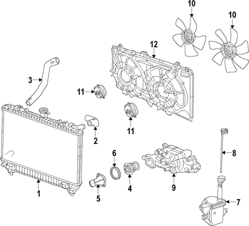 Cooling System for 2017 Chevrolet SS #0