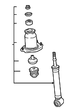 2003-2006 Toyota - Shock Absorber