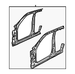 68030738AC - Body: Aperture Assembly for Jeep: Liberty Image