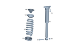 2943204001 - Suspension: Shock Absorber for Mercedes-Benz: EQE 350 SUV, EQE 500 SUV, EQE AMG SUV Image