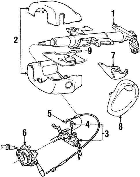 Ignition Lock for 1996 Suzuki Esteem | World OEM Parts Subaru