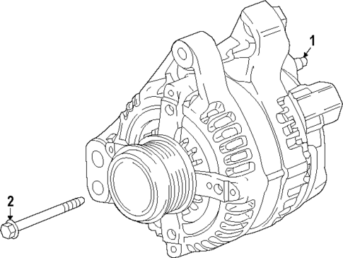 Alternator for 2024 GMC Acadia #1