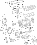1770102310 - Engine: Cylinder Head for Mercedes-Benz Image