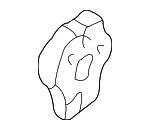 60821S84000ZZ - Body: Tie Down Hook for Acura Image