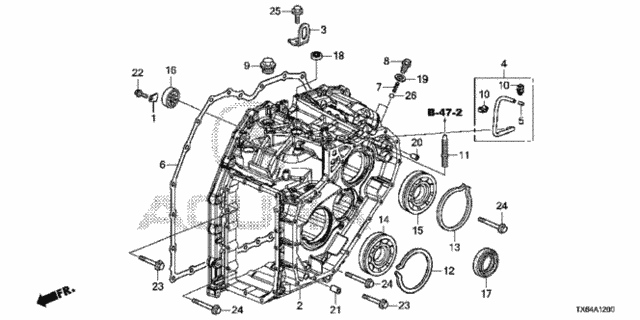AT Transmission Case (DCT) for 2017 Acura ILX #0