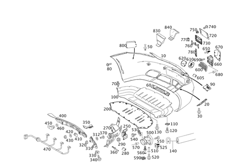 Rear Bumper for 2015 Mercedes-Benz SLS AMG #0