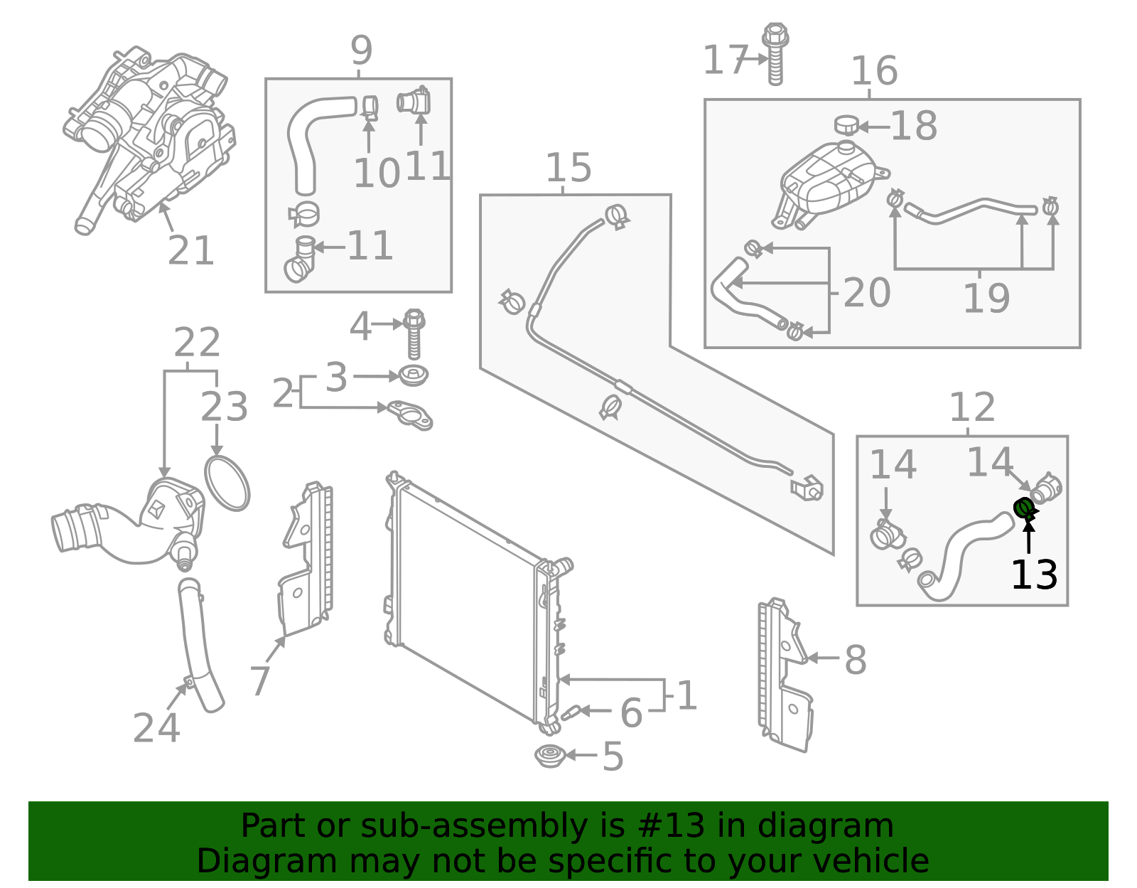 2020-2026 Kia By-Pass Hose Clamp 14722-43006S | OEM Parts Online