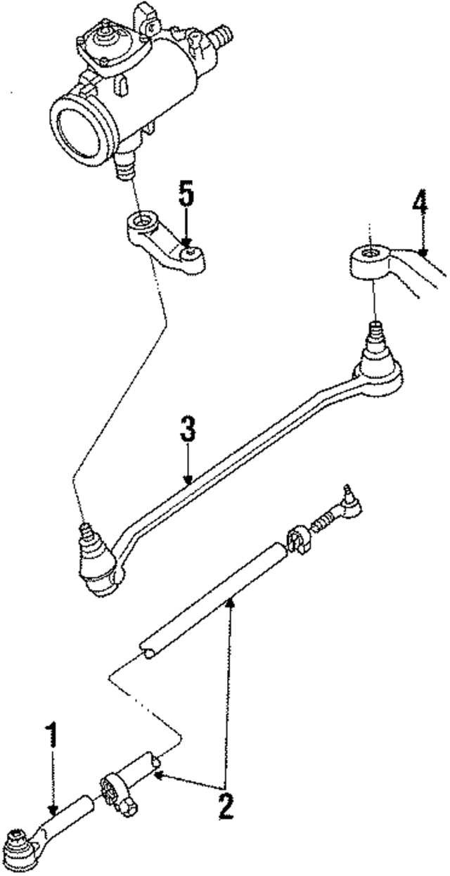 4026832 - Steering: Steering Tie Rod End for Mopar Image