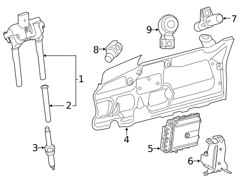 Powertrain Control for 2023 Mercedes-Benz G550 #0
