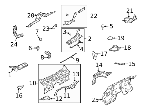 Cowl for 2005 Nissan 350Z #0