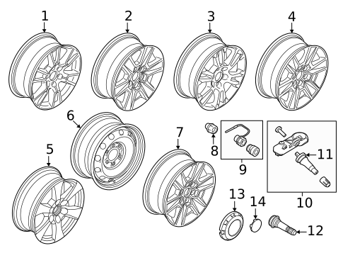 Wheels for 2015 Ford F-150 #2