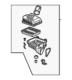 281102F400 - Engine: Air Cleaner Assembly for Kia: Spectra, Spectra5 Image