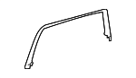 25173004711A28 - Body: Window Trim for Mercedes-Benz Image