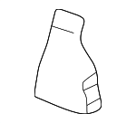 51118401801 - Body: Bumper Cover Support for BMW: Z3 Image