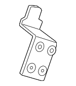 39161STXA01 - : 2007-2009 Acura MDX - Bracket, L Radio for Acura: MDX Image