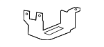 39821STXA01 - Body: Receiver Bracket for Acura Image