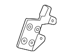 39111STXA01 - : 2007-2009 Acura MDX - Bracket, R Radio for Acura: MDX Image