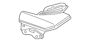 84497286 - : Part# 84497286 F Pad for Cadillac: XT5 Image