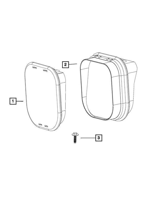 « 6106212AA – Air Conditioners and Heaters : Vis pour Mopar Image »