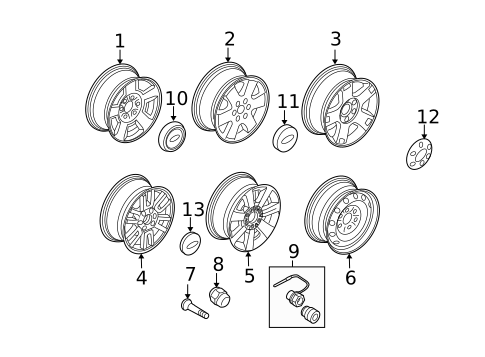 Covers & Trim for 2007 Ford Expedition #0