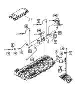 5086865AB - Fuel: Hex Head Screw, Mounting, Oil Pickup Tube for Mopar Image