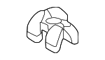 LR145134 - Cooling System: Radiator Lower Support for Land-Rover Image