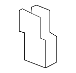 19108RNAA01 - Cooling System: Recovery Tank Clip for Honda: Odyssey Image