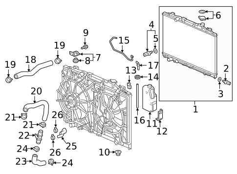 Powertrain Control for 2018 Honda Odyssey #1