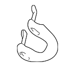 YL3Z1531407AAC - Body: Handle for Ford: Expedition, F-150, F-150 Heritage | Lincoln: Navigator Image