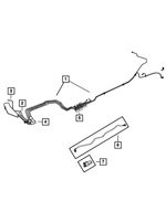 52125086AB - Fuel: Fuel Vapor Tube To Canister Tube for Mopar Image image