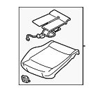 8W0898522A - Body: Occupant Sensor for Audi: A4, A4 allroad, A4 Quattro, A5 Quattro, RS5, S5 Image