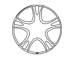 426110R630 - Suspension: Wheel Disc for Toyota: bZ4X Image