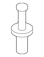 51131885399 - Steering: Lower Cover Clamp for BMW: 525i, 525iT, 525xi, 528i, 528i xDrive, 528xi, 530i, 530xi, 535i, 535i xDrive, 535xi, 540i, 545i, 550i, 645Ci, 650i, 735iL, 740i, 740iL, 750iL, M5, M6, X5, Z3 Image