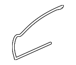 C2C33736 - Body: Weatherstrip for Jaguar Image