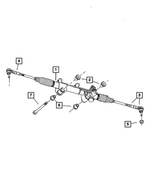 52110487AI - Steering: Rack And Pinion Steering Gear for Mopar Image
